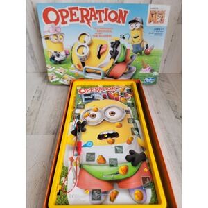 Despicable me minion Operation family game funny youth home‎ toy Steve